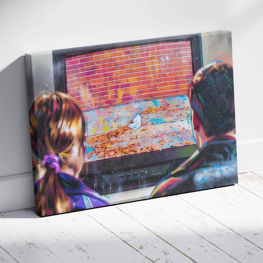 American Beauty: The Plastic Bag Canvas