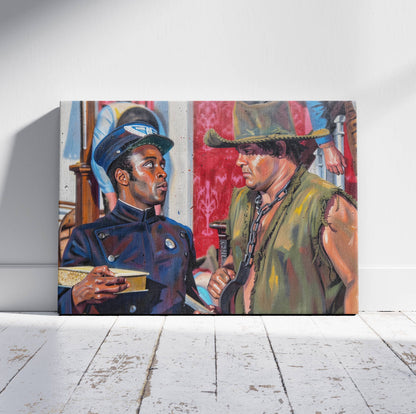 Blazing Saddles: Candygram Canvas