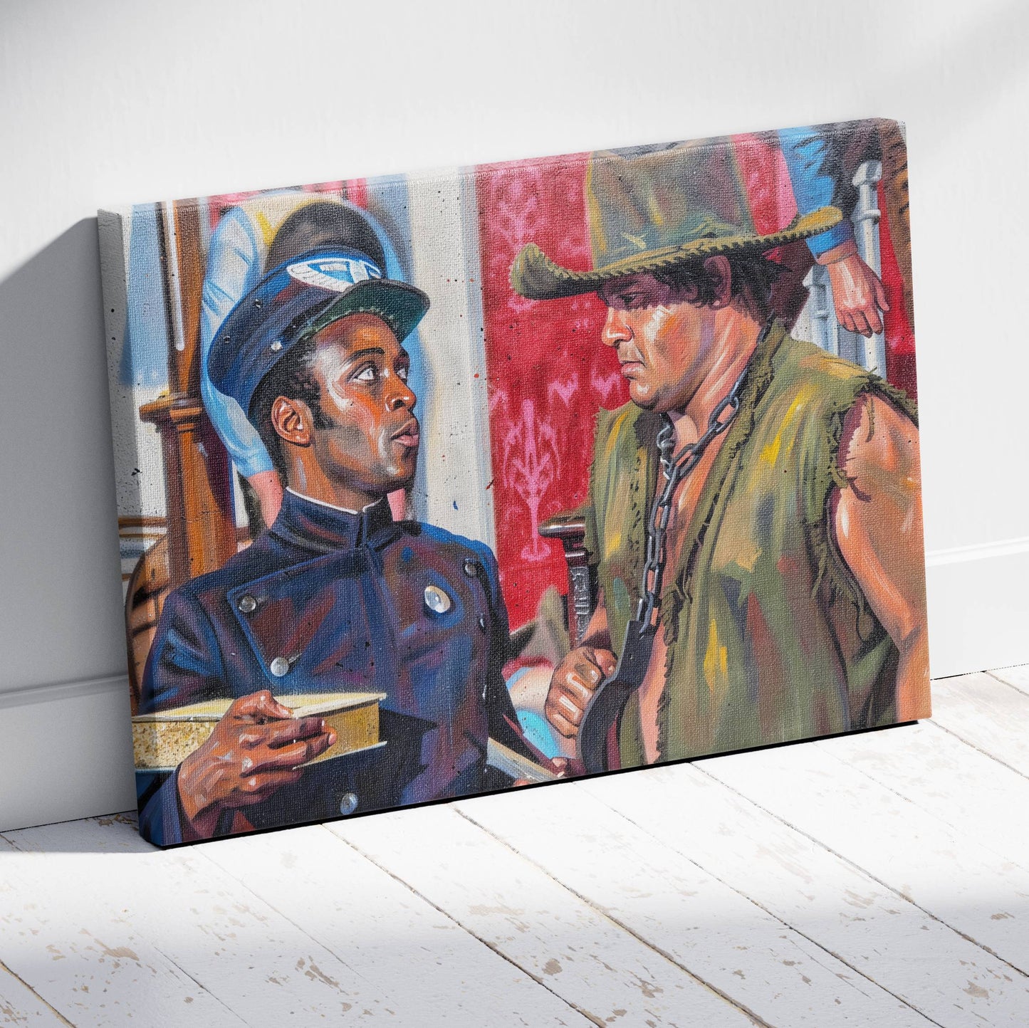 Blazing Saddles: Candygram Canvas