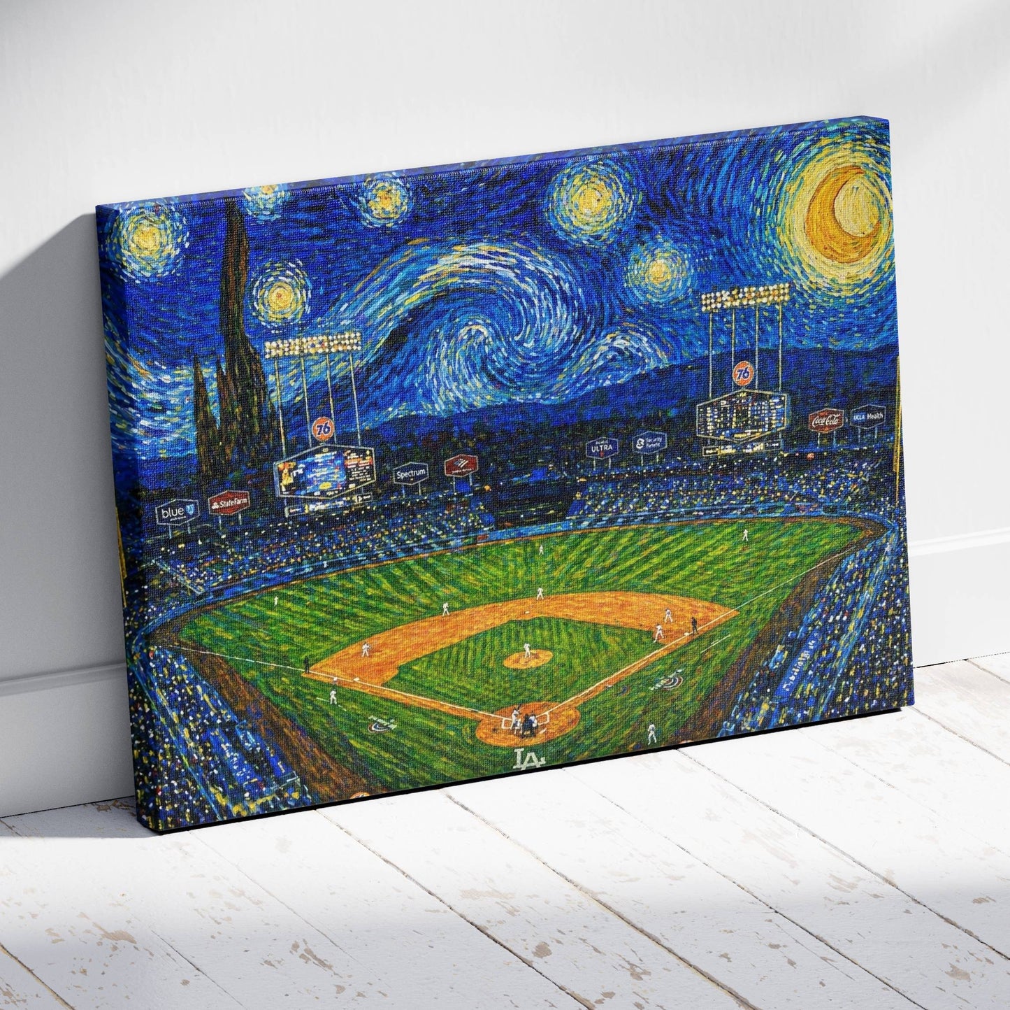 Dodger Stadium Starry Night