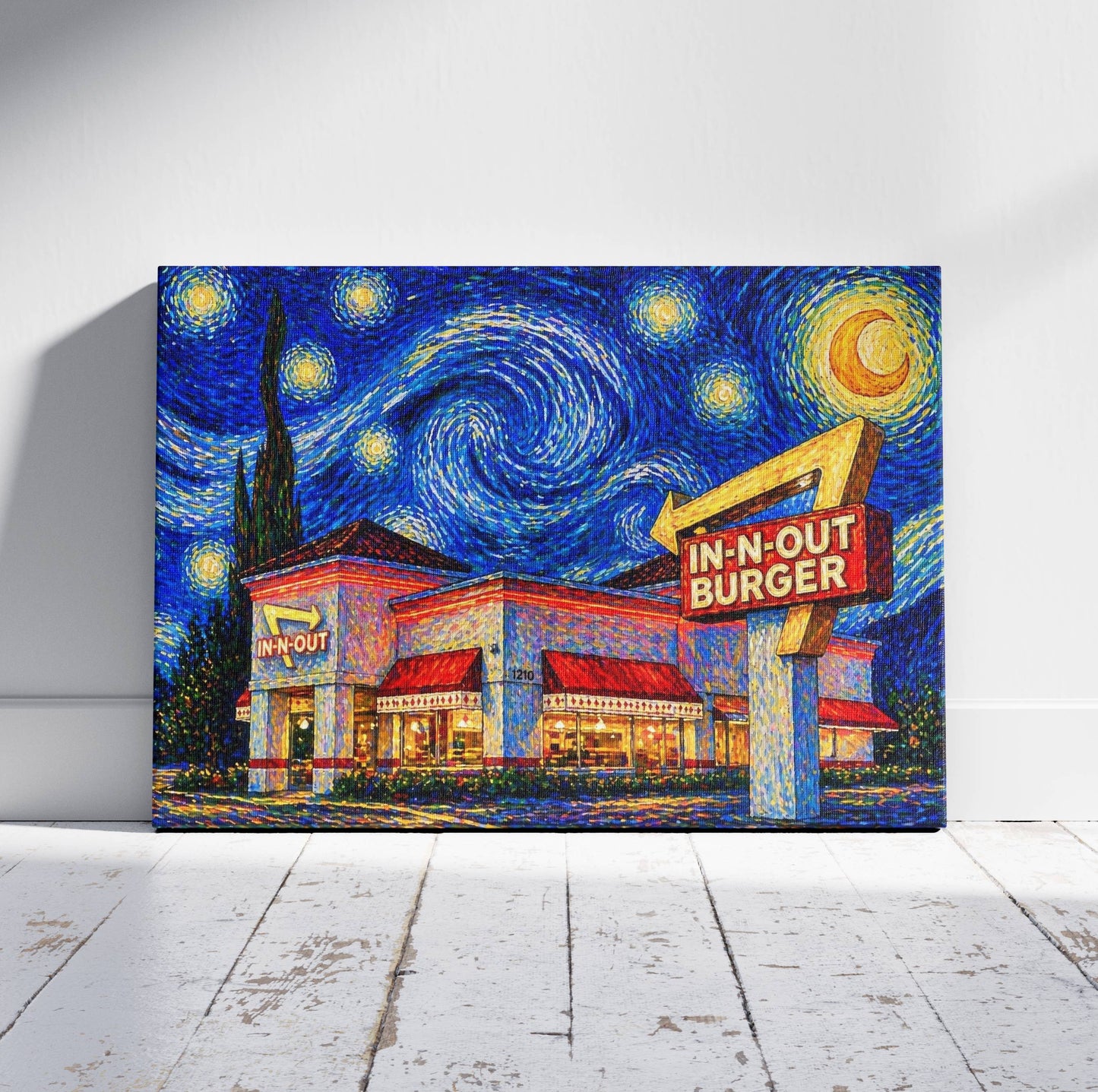 Double Double After Dark Canvas