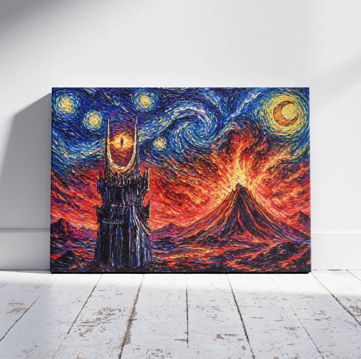 Eye of Fire Canvas