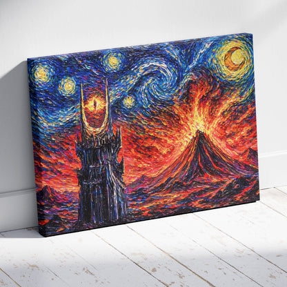 Eye of Fire Canvas