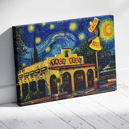 Fourth Meal Under the Stars Canvas