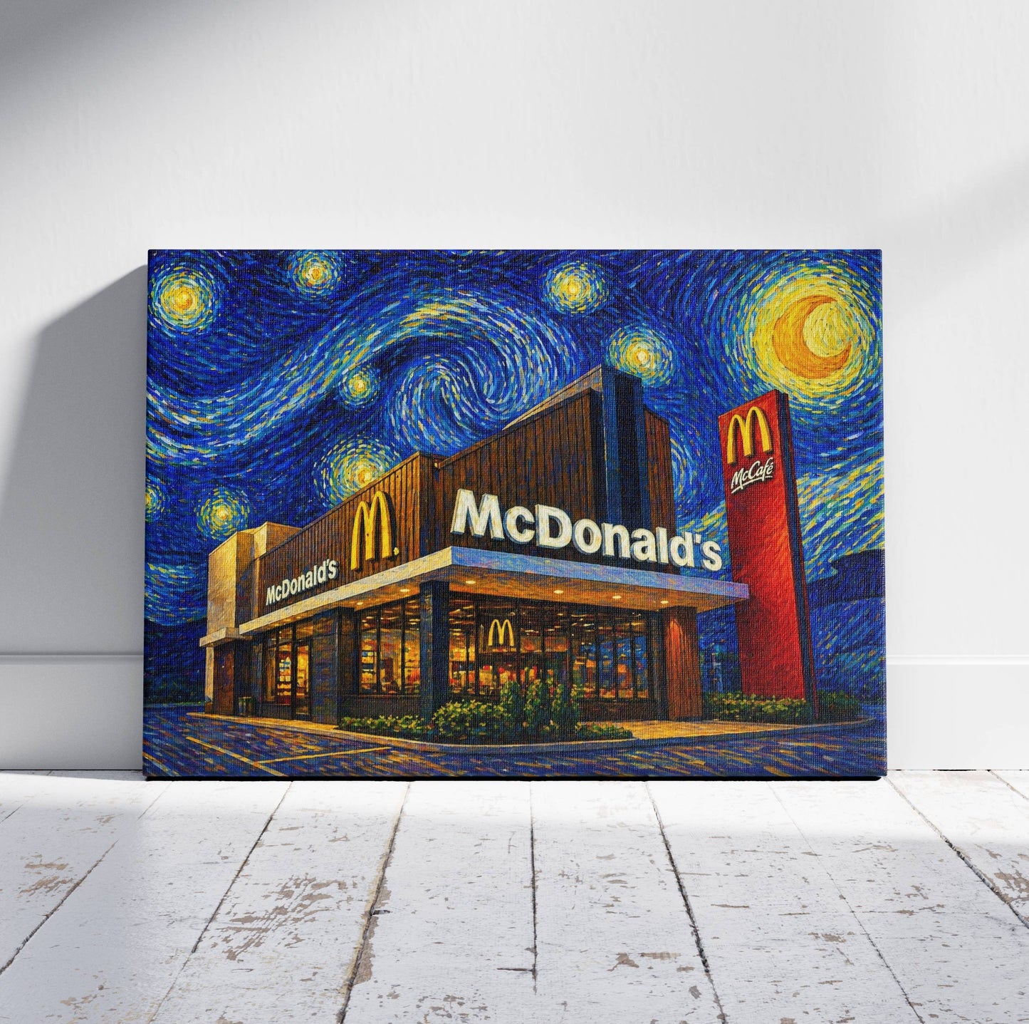 Golden Nights Canvas