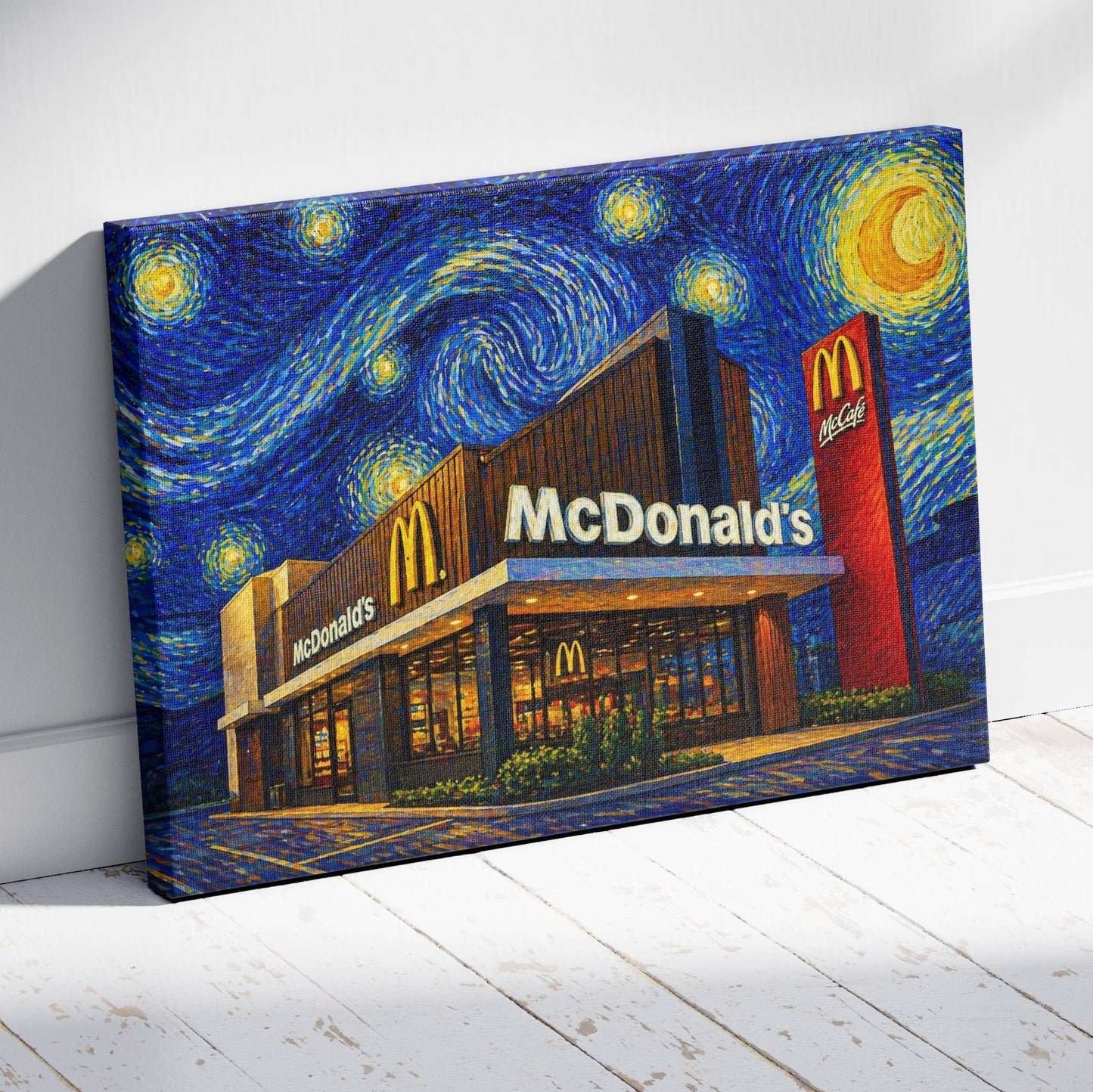 Golden Nights Canvas