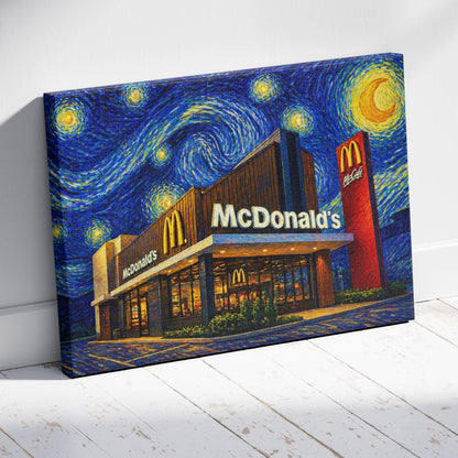 Golden Nights Canvas