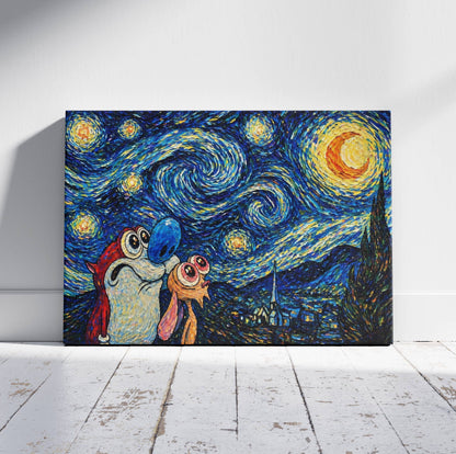 Happy Happy Nightmares Canvas