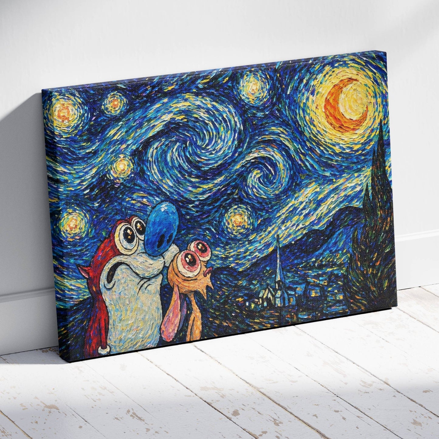 Happy Happy Nightmares Canvas