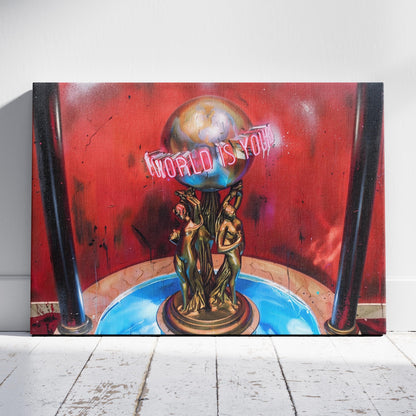 Scarface: The World Is Yours Canvas