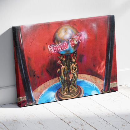 Scarface: The World Is Yours Canvas