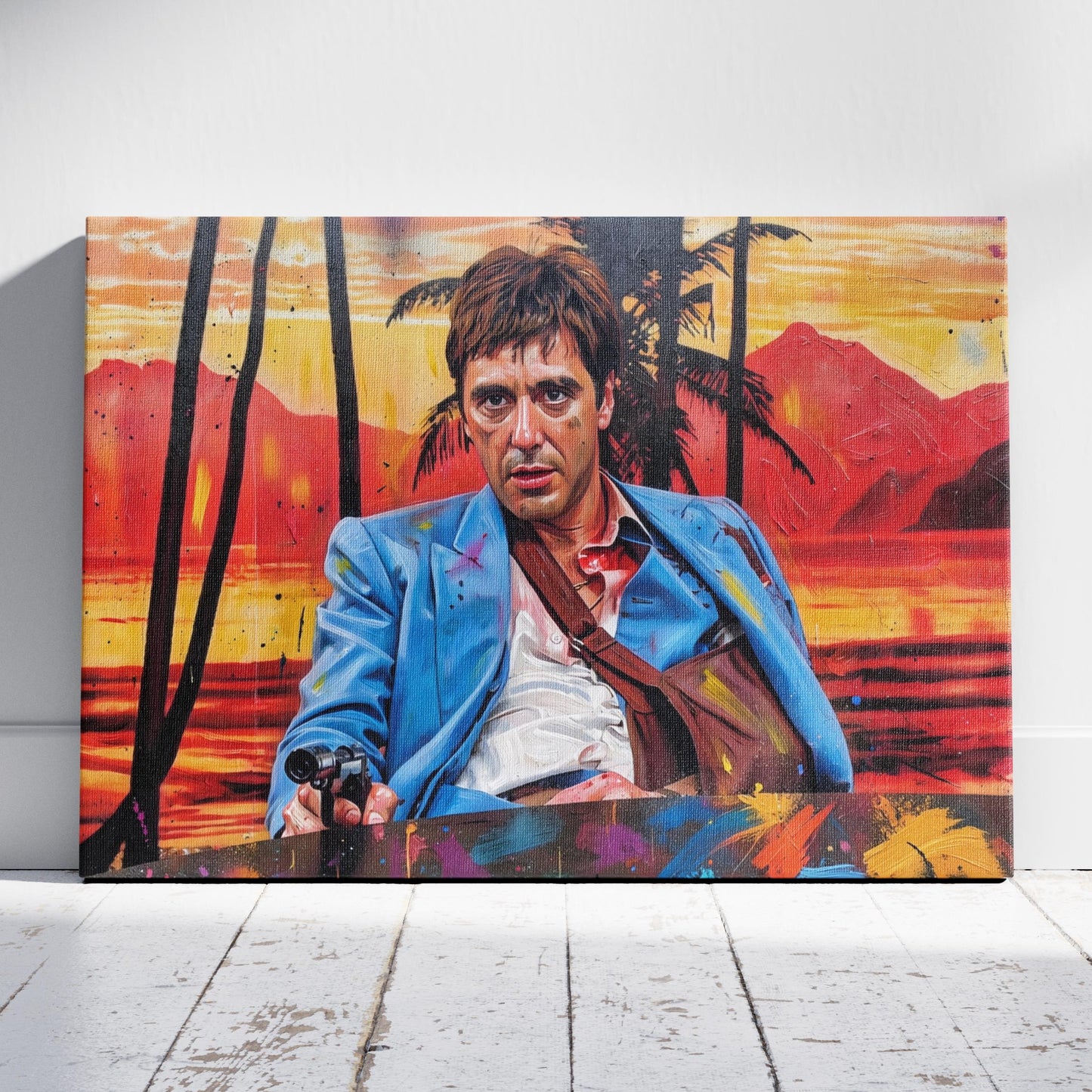 Scarface: King of the World Canvas