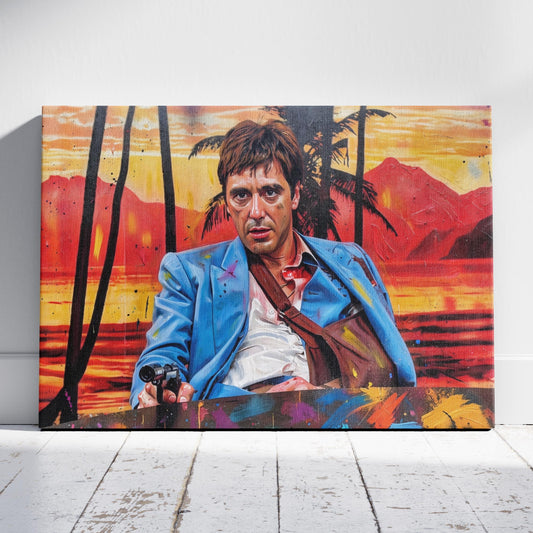 Scarface: King of the World Canvas