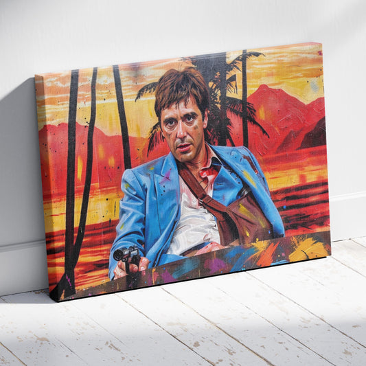 Scarface: King of the World Canvas