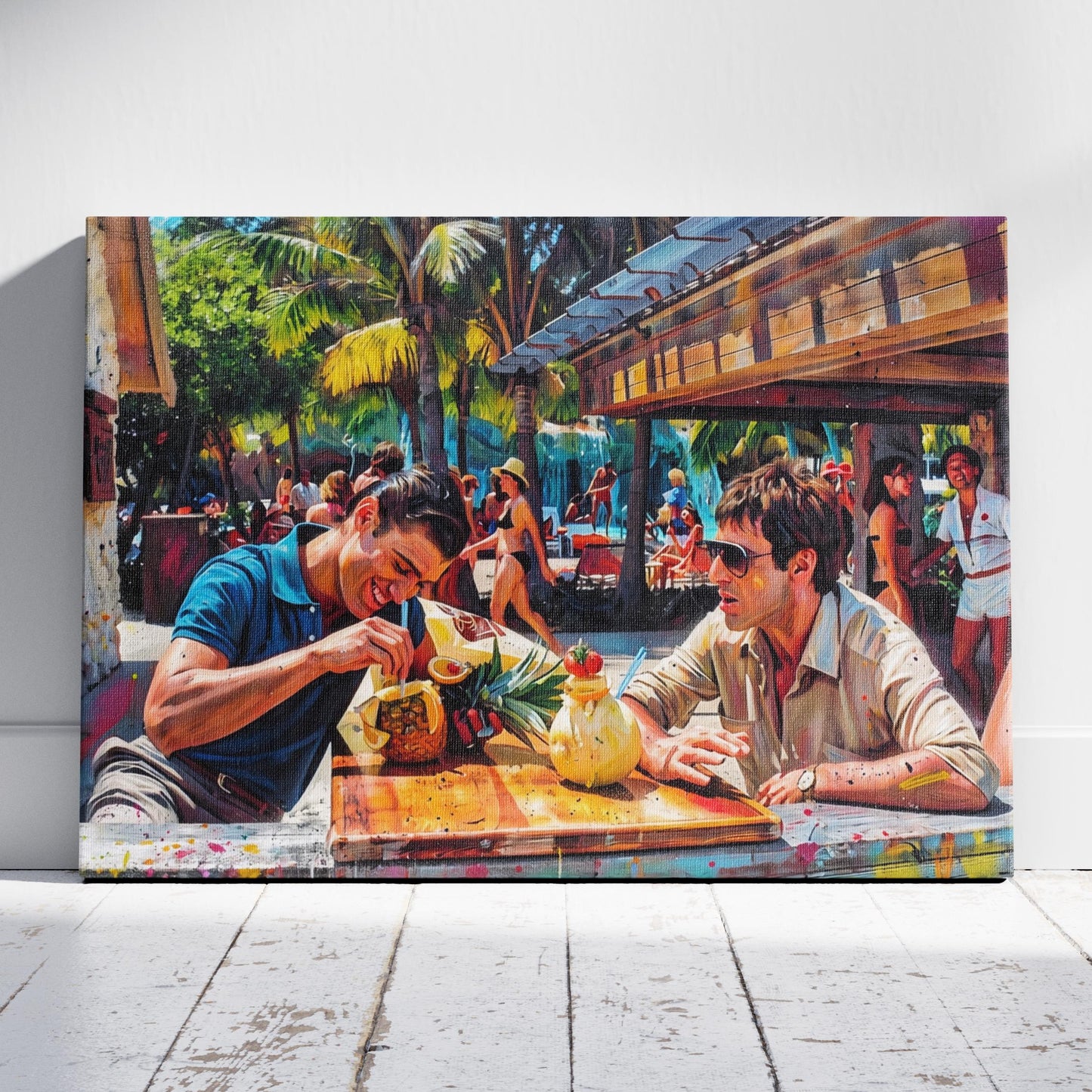Scarface: Miami Heat Canvas