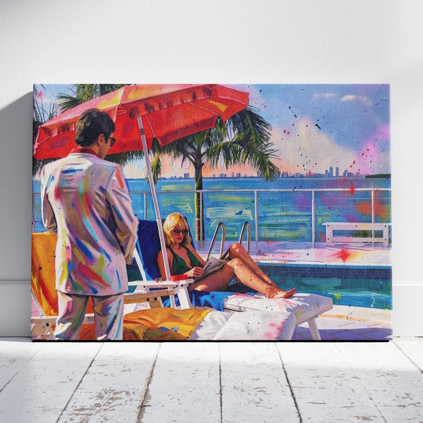 Scarface: Miami Dreams Canvas