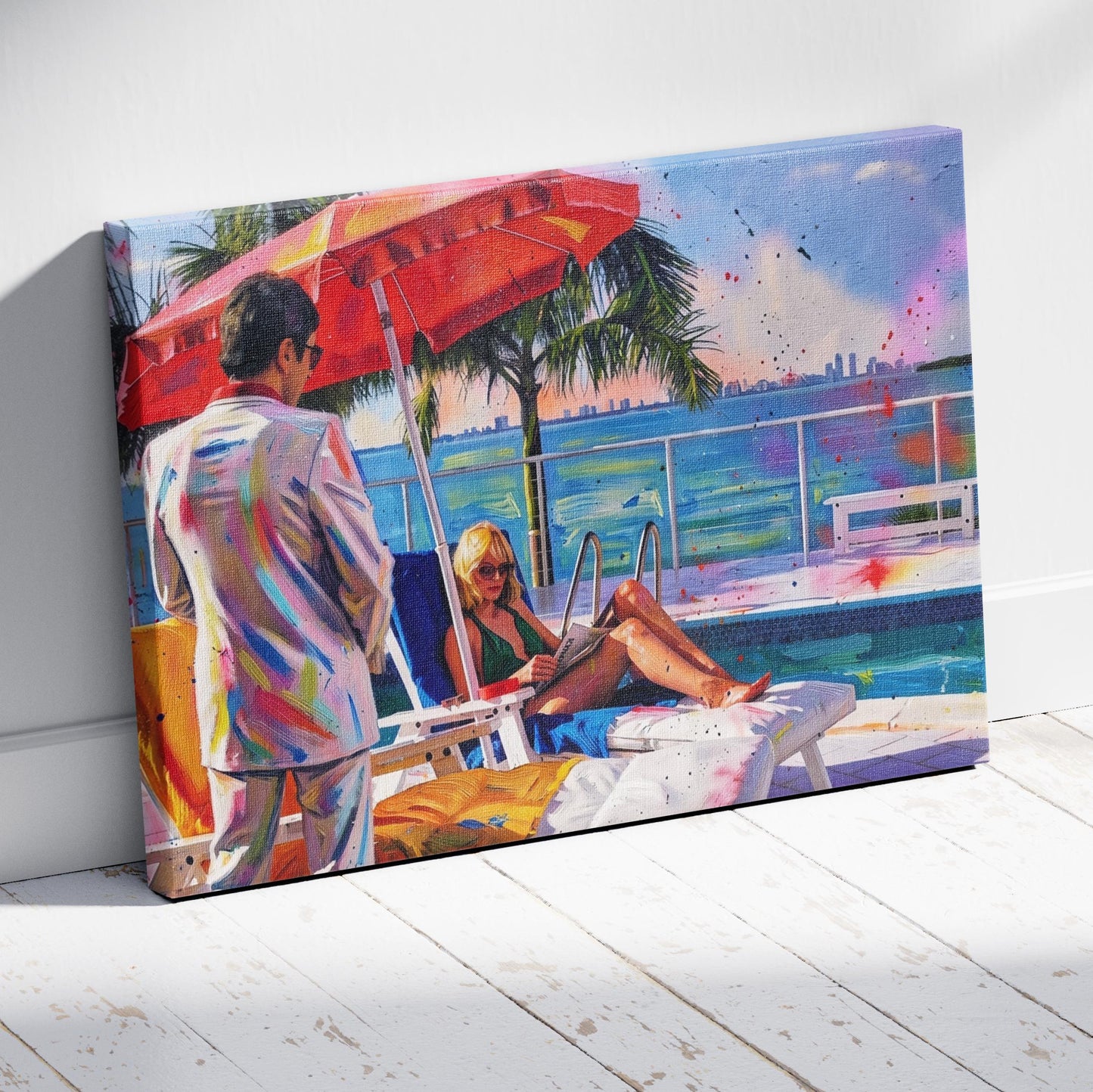 Scarface: Miami Dreams Canvas