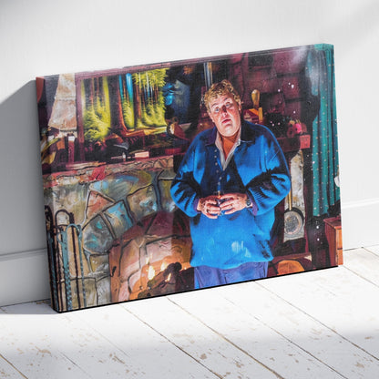 The Great Outdoors: Fireplace Story Time Canvas