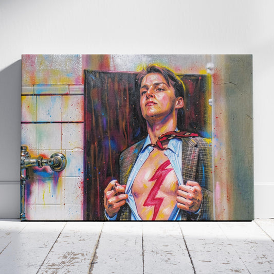 Dead Poets Society Lightning Canvas