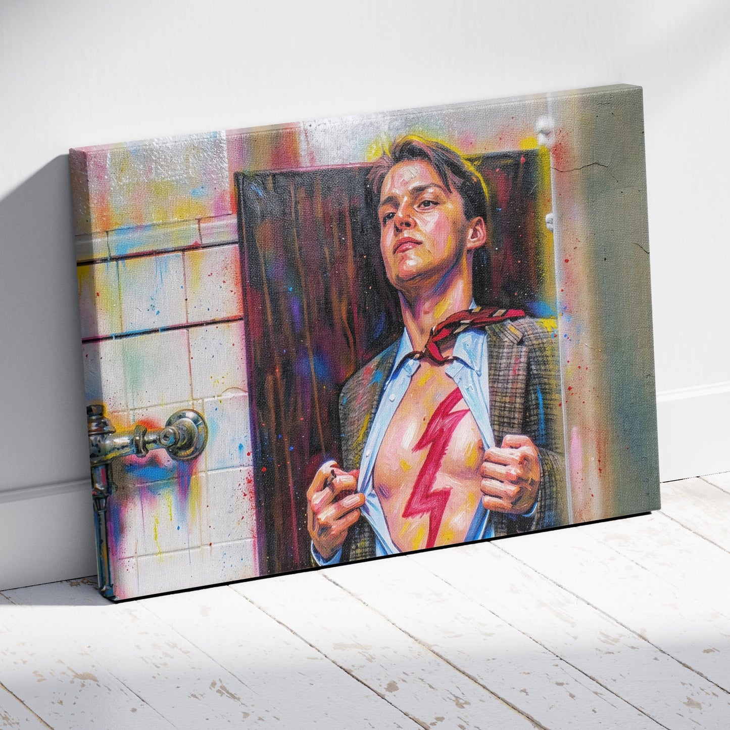 Dead Poets Society Lightning Canvas