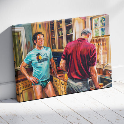 Step Brothers: Interview Underwear Confidence Canvas