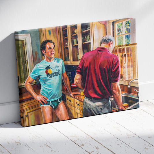 Step Brothers: Interview Underwear Confidence Canvas