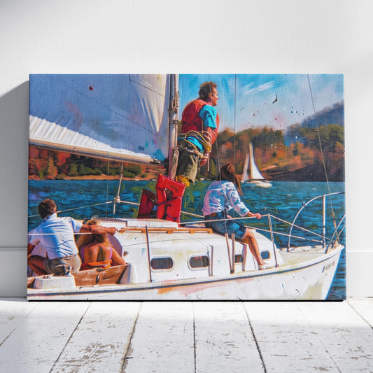 What About Bob?: I’m Sailing Again Canvas