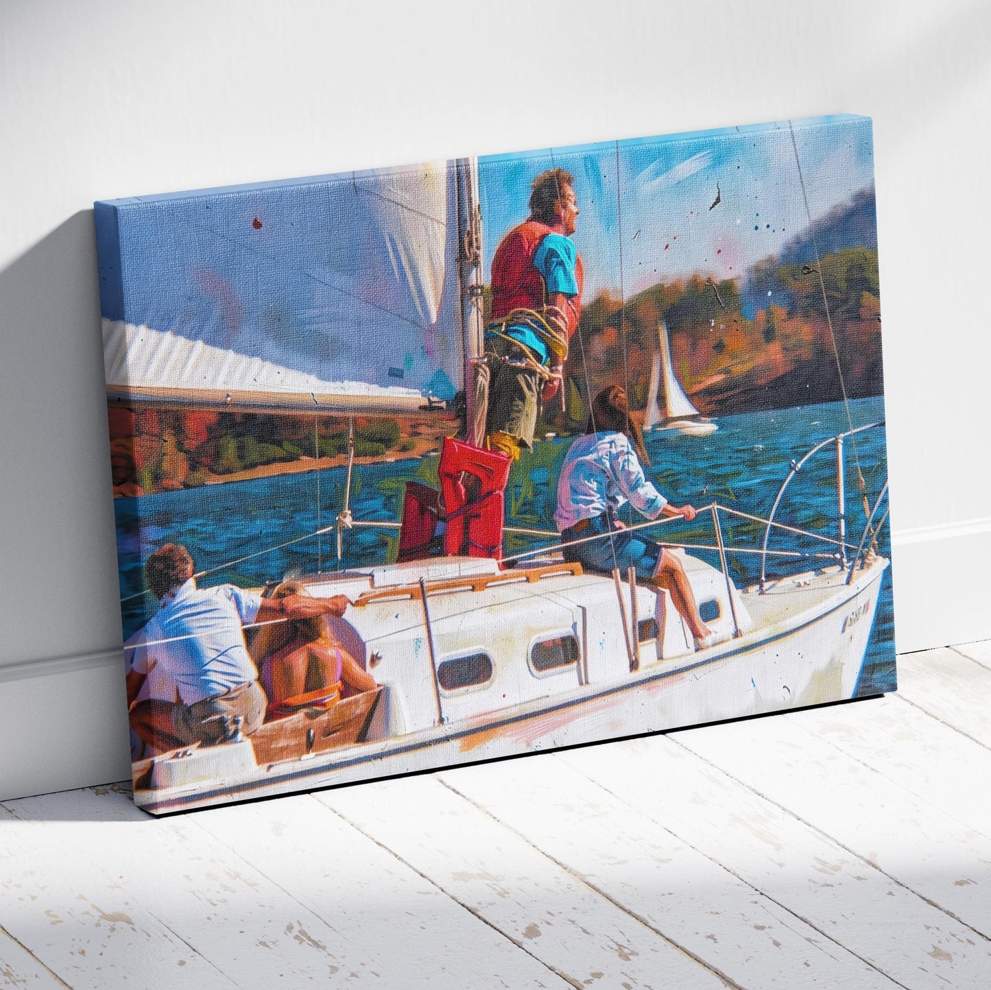 What About Bob?: I’m Sailing Again Canvas