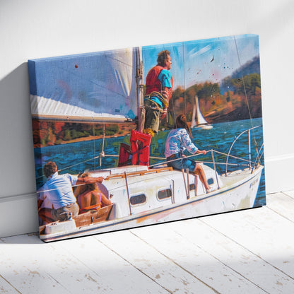 What About Bob?: I’m Sailing Again Canvas