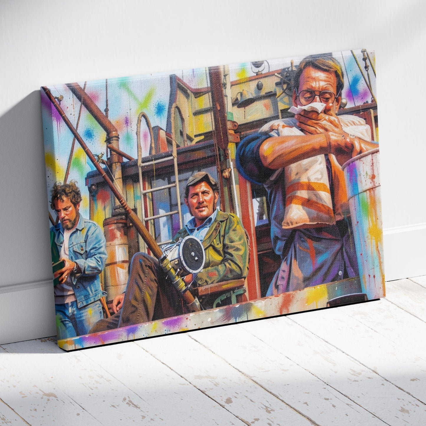 Jaws: Orca Crew Canvas