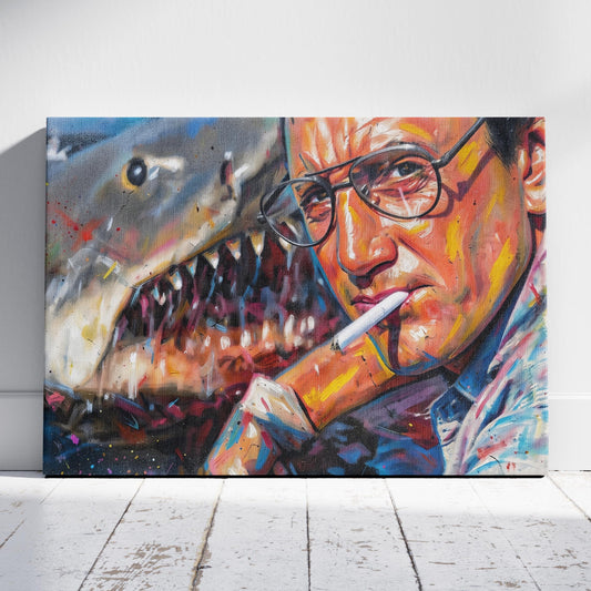 Jaws: Double Take Canvas