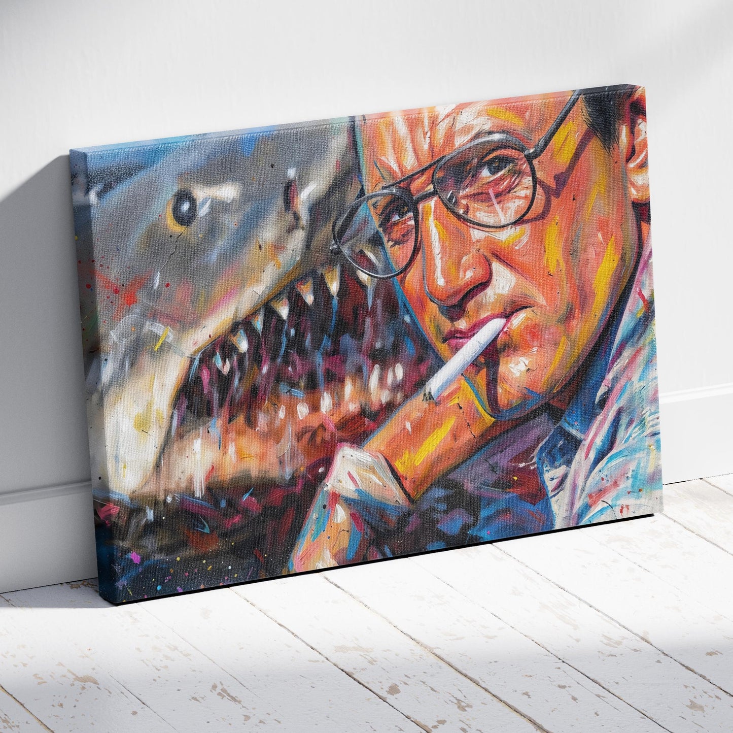 Jaws: Double Take Canvas