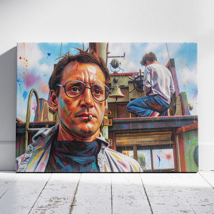 Jaws: Growing Dread Canvas
