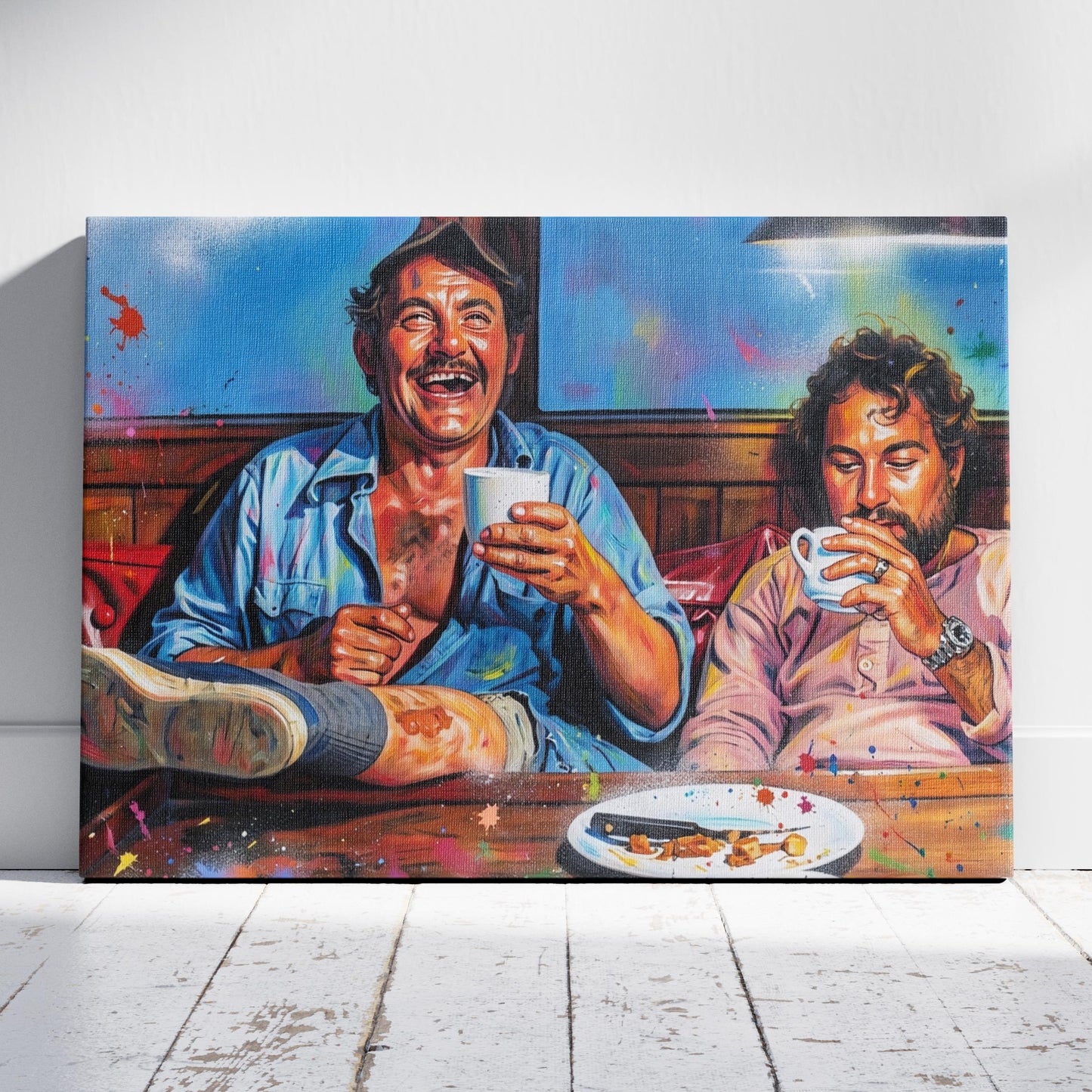 Jaws: Drink to Our Legs Canvas