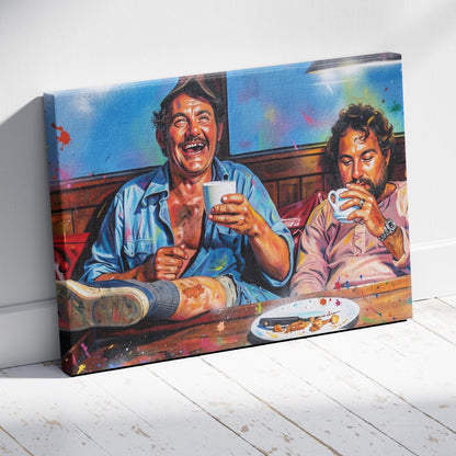 Jaws: Drink to Our Legs Canvas