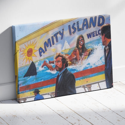 Jaws: Welcome to Amity Canvas