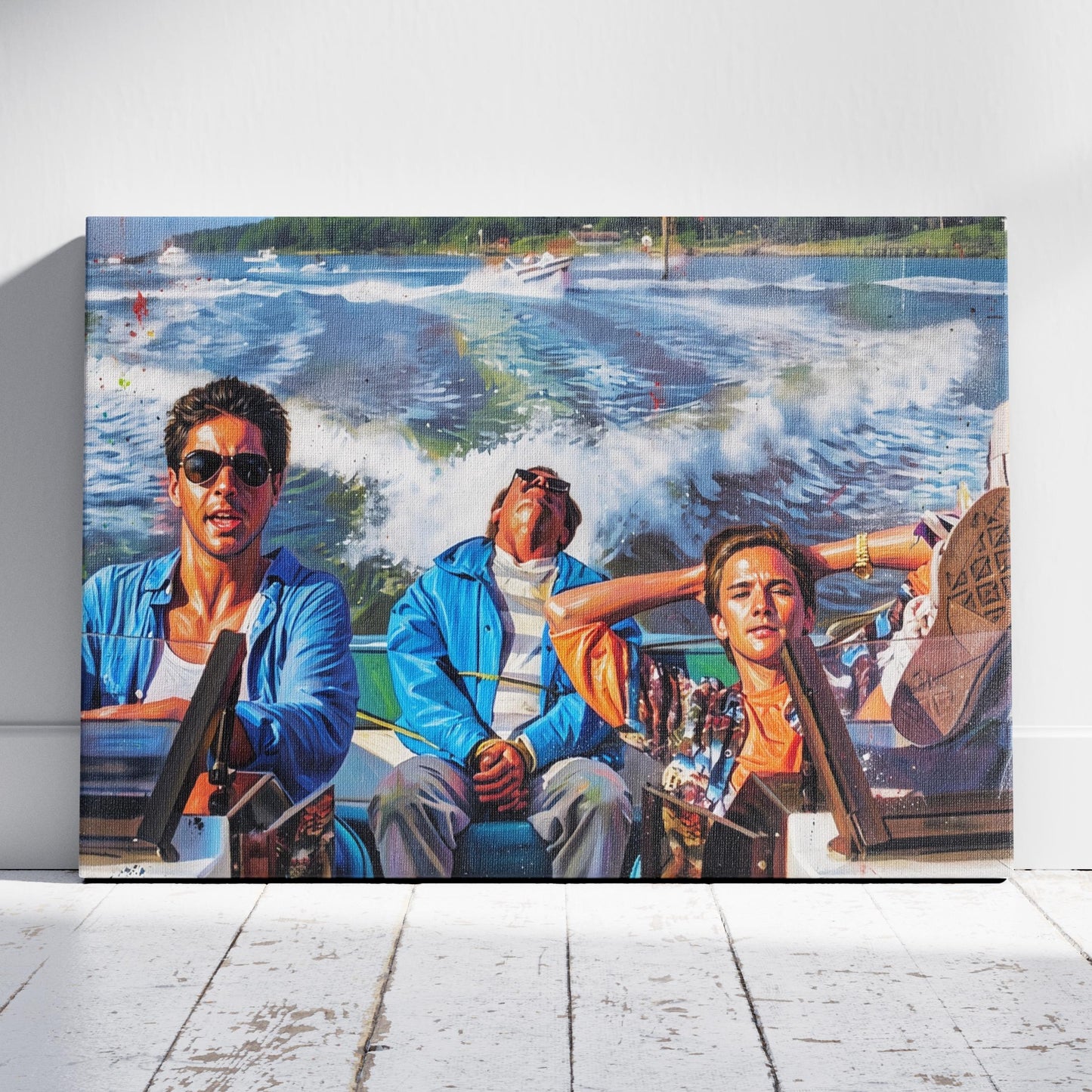 Weekend at Bernie’s: Hi Bernie Canvas
