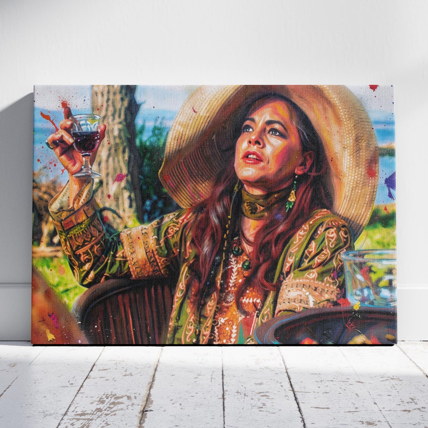 Practical Magic Aunt Jet Canvas