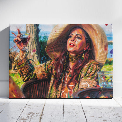 Practical Magic Aunt Jet Canvas