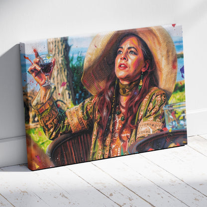 Practical Magic Aunt Jet Canvas
