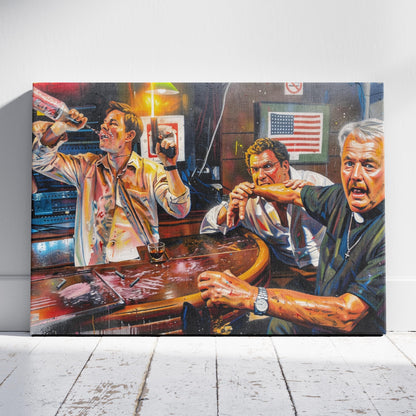 The Other Guys: Clergy Night Gone Wrong Canvas