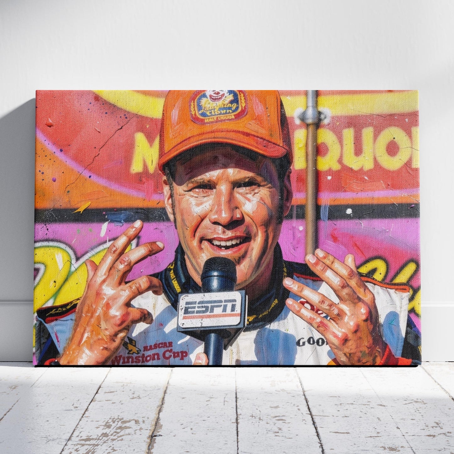 Talladega Nights: Hands Canvas