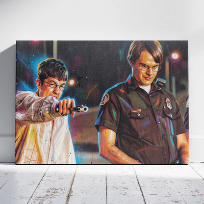 Superbad: McLovin Has a Gun Canvas