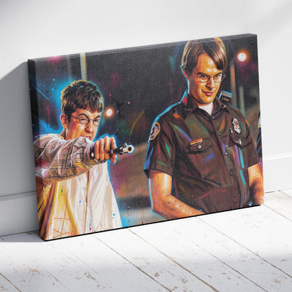 Superbad: McLovin Has a Gun Canvas