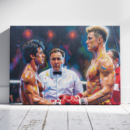 Rocky IV: Face to Face Canvas