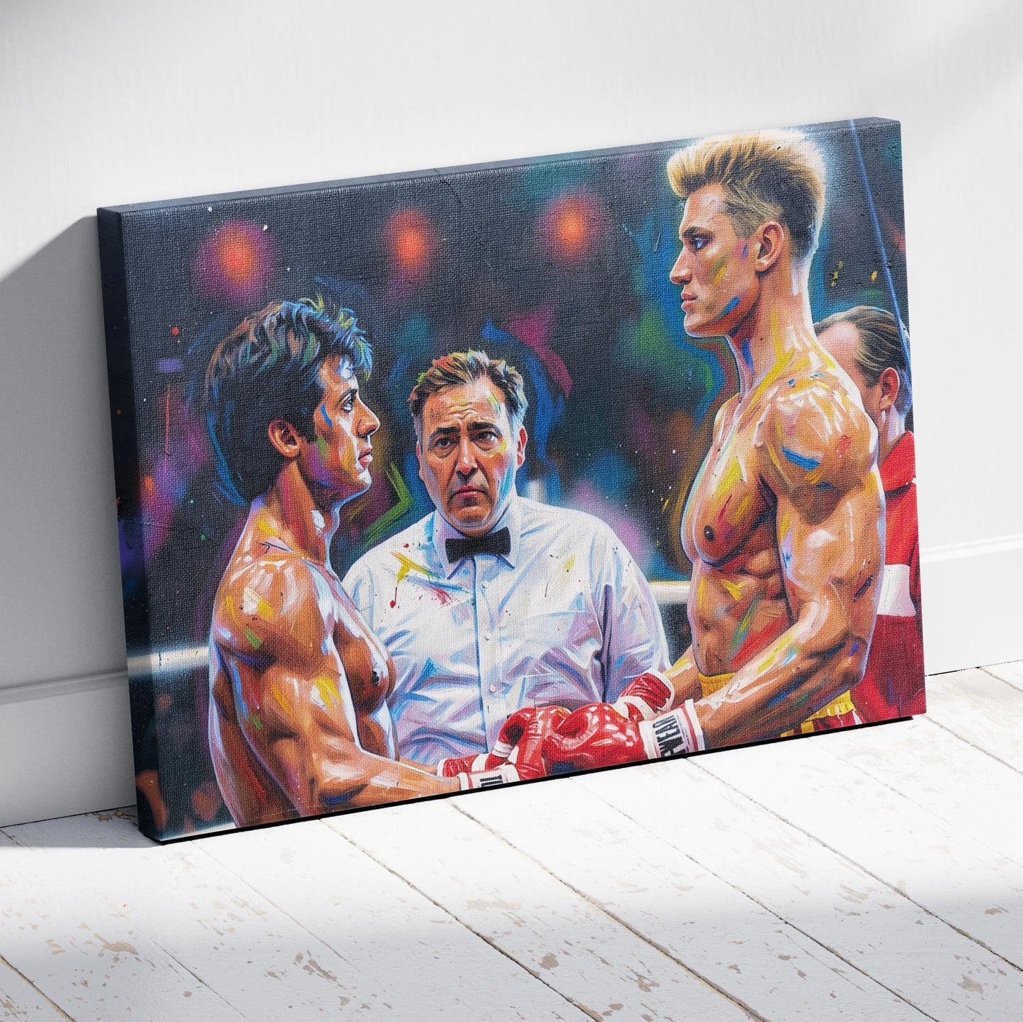 Rocky IV: Face to Face Canvas