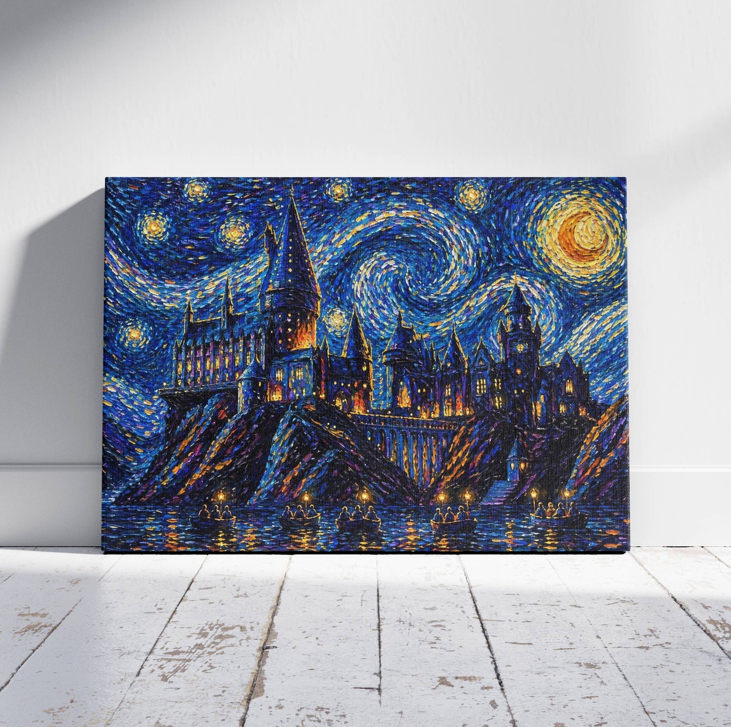 Midnight at Hogwarts Canvas