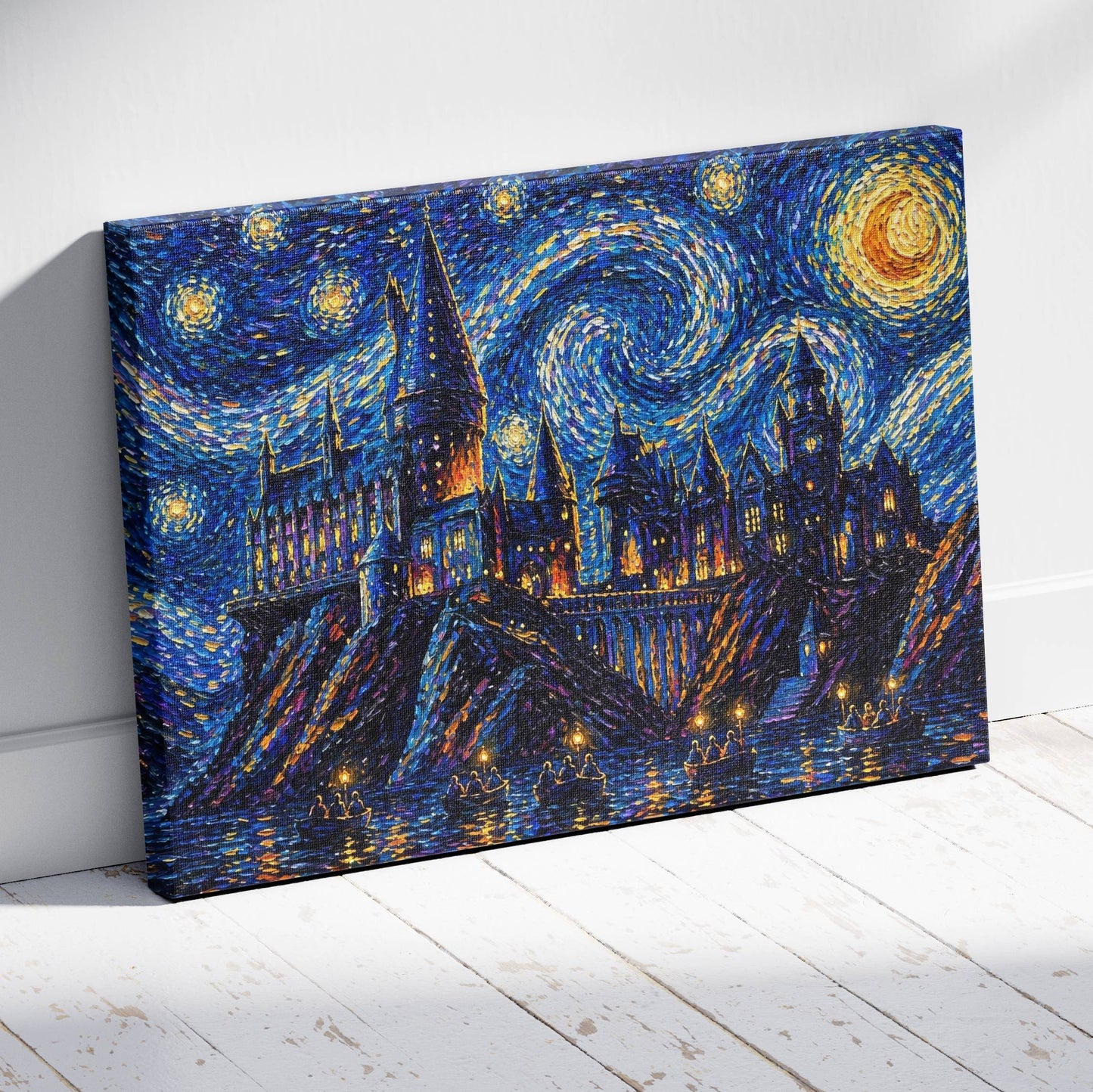 Midnight at Hogwarts Canvas