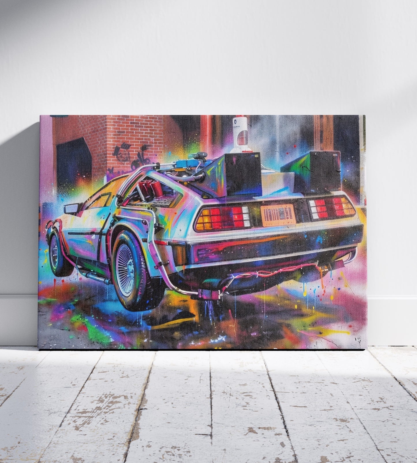 Back to the Future: 88 Miles Per Hour Canvas