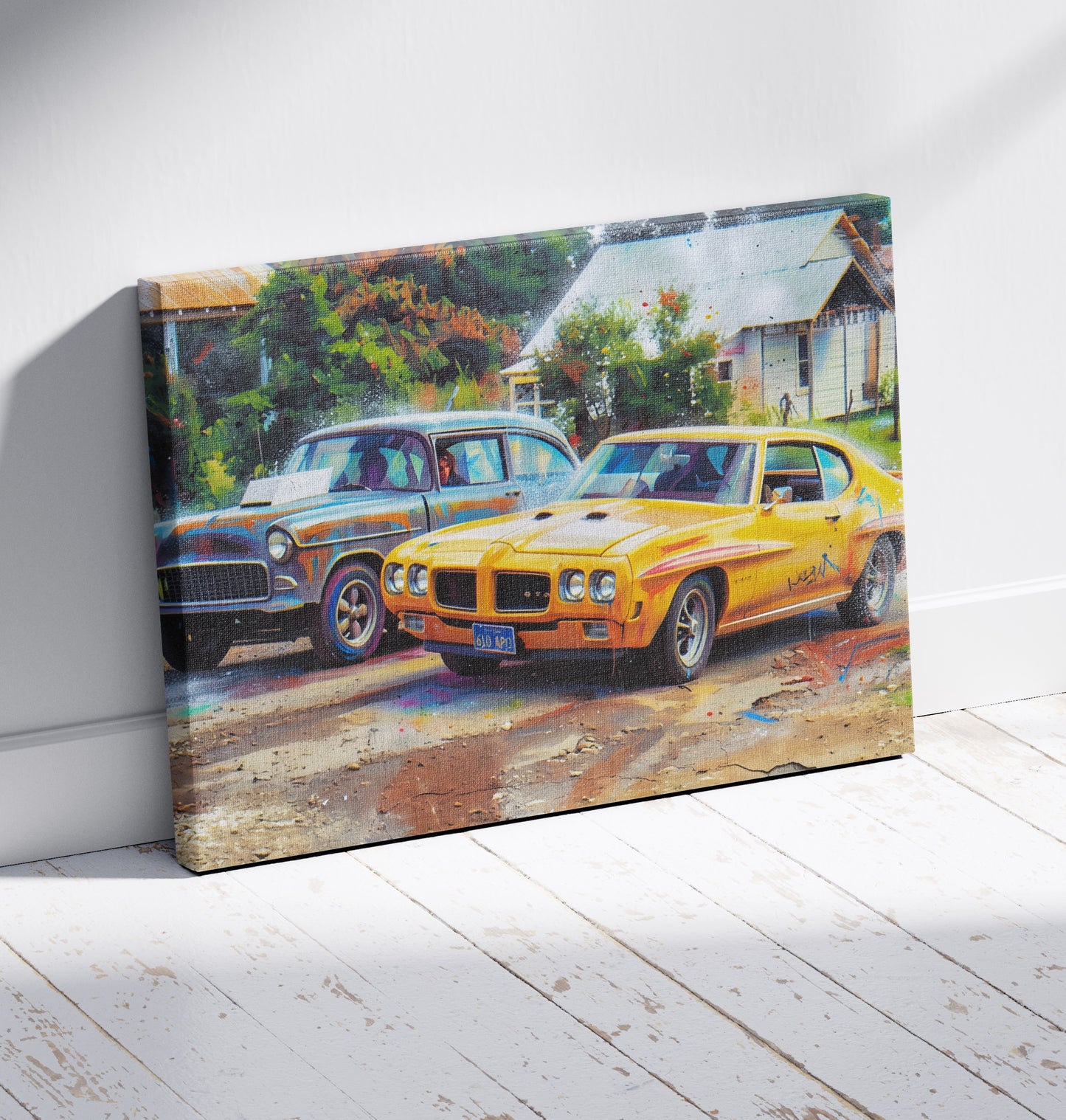 Two-Lane Blacktop: Nothing Left but the Road Canvas